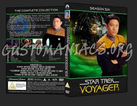 Star Trek Voyager Season 6 Dvd Cover Dvd Covers And Labels By