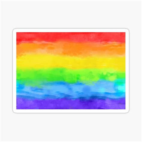 Pegatina Bandera Del Desfile Lgbt S Mbolo Del Orgullo Gay De Radvas