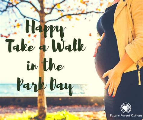 Get Some Fresh Air For Take A Walk In The Park Day