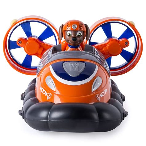 The paw patrol are on a roll in their rescue vehicles! Paw Patrol Zuma's Deluxe Hovercraft - Melonitutito ...