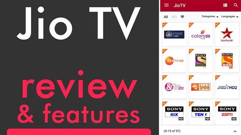 Jio Tv App Jio Tv Channel List Jio Tv Overview Jio Tv Demo How