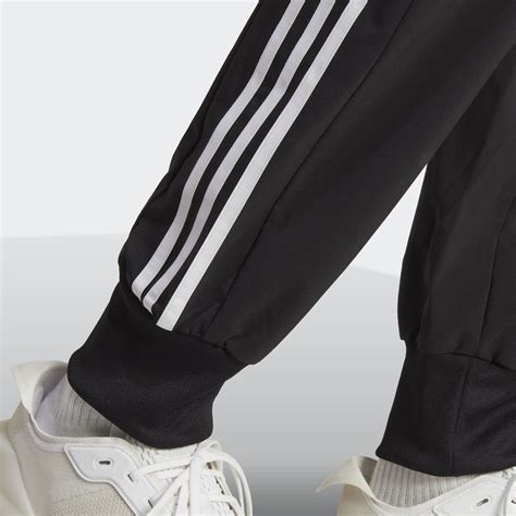 Adidas Aeroready Essentials Tapered Cuff Woven 3 Stripes Pants Black