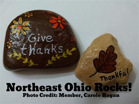Maybe you would like to learn more about one of these? Give Thanks! Thanksgiving Painted Rocks at Northeast Ohio ...