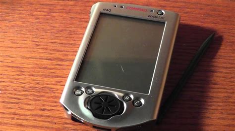 Retro Review Earliest Compaq Ipaq Pocket Pc Youtube