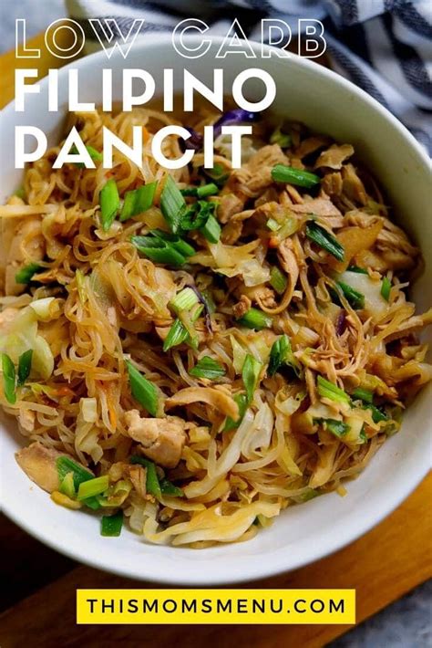Easy And Healthy Filipino Pancit Recipe In 2020 Pancit Pancit Recipe Ketogenic Recipes Dinner