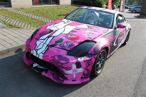 The enthusiast, the touring and the grand touring. Nissan 350Z - Drift design | Wrapstyle