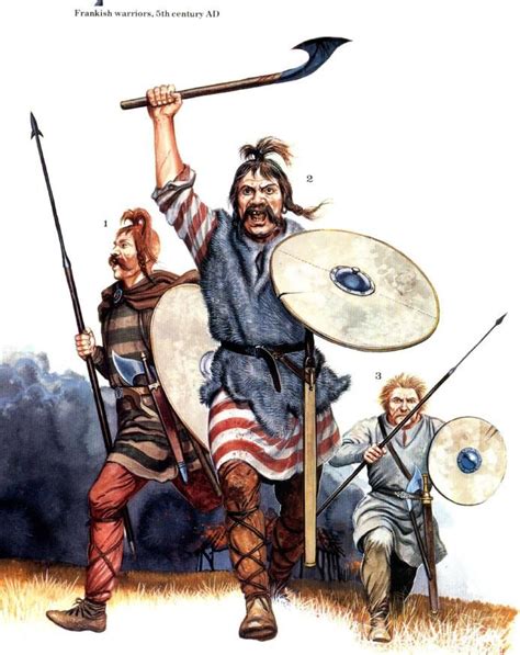 Ger65gyzf6 Germanic Tribes Warriors Illustration Historical Warriors