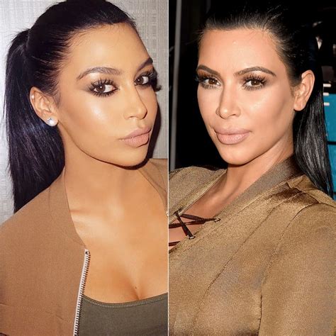 kim kardashian s new look alike sonia ali gets asked for selfies photos
