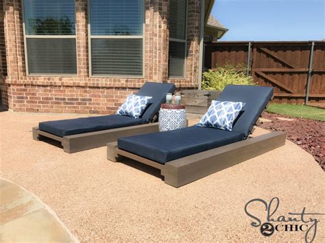 Diy Outdoor Lounge Chair And How To Video Shanty 2 Chic
