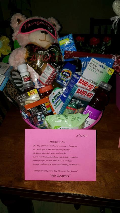 Personalise celebration with 200 unusual activities in 47 uk locations and abroad starting from under £20. Hangover kit I made for my daughters 21st birthday | 21st ...