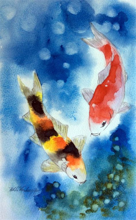 This Item Is Unavailable Etsy Watercolor Fish Koi Fish Painting