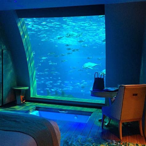 Debes conocer todas Las habitaciones submarinas más espectaculares