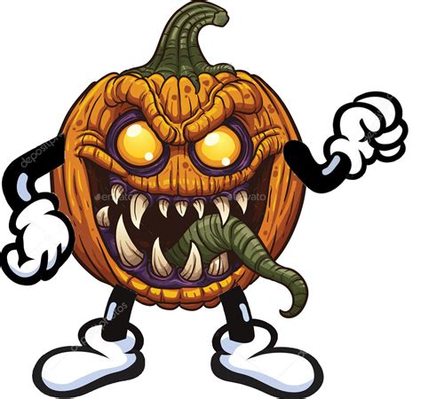 pumpkin monster halloween fan art 40760385 fanpop