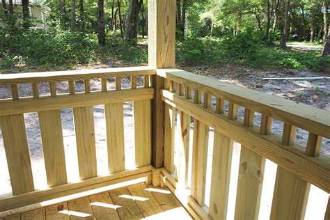 Diy Custom Porch Deck Rail Cottage Design Simply Living Nc
