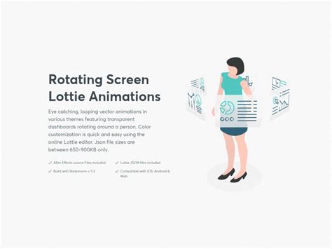 Rotating Screens Lottie Animation By On Dribbble