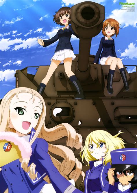 Safebooru Absurdres Akiyama Yukari Andou Girls Und Panzer Black