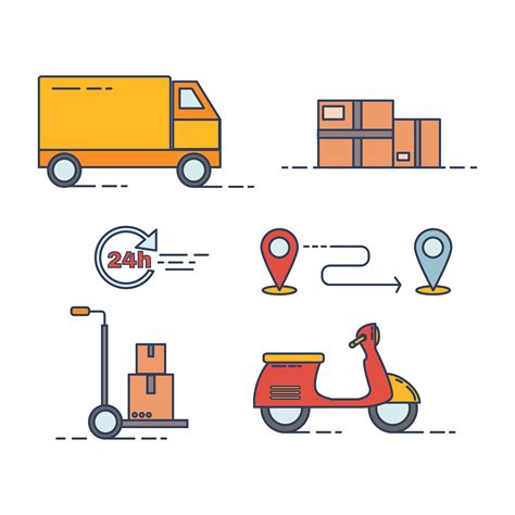 Delivery Icon Vector 228375 Vector Art at Vecteezy