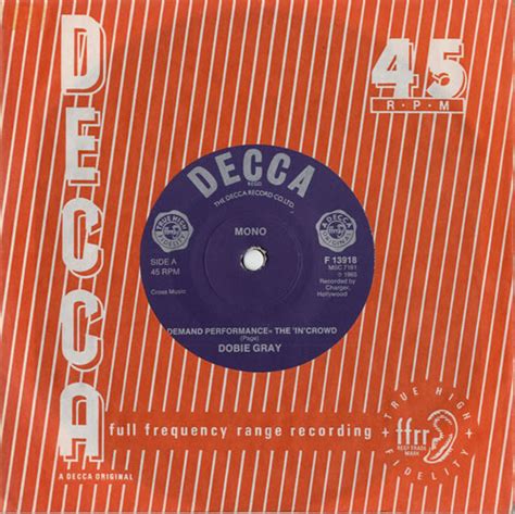 Dobie Gray The In Crowd German 7 Vinyl Single 7 Inch Record 45