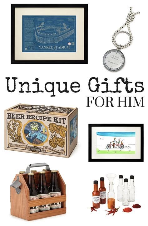 All orders are custom made and most ship worldwide within 24 hours. Unique Gifts for Him - Typically Simple