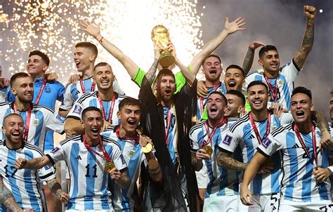 Soccer Football Fifa World Cup Qatar 2022 Final Argentina V