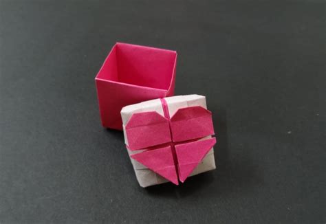 Origami Heart Tutorial How To Fold Origami Heart Box Origami Heart