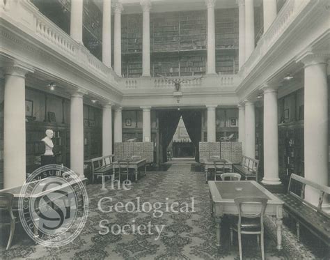 Upper Library Of The Geological Society 1931geological Society Picture