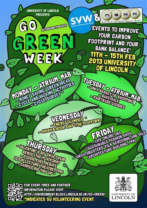 Go Green Week Environmental Sustainability
