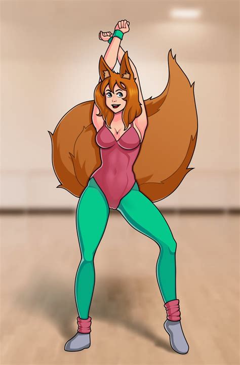 Plushy Matt MD On Twitter RT PlushyMatt Fox Girl Aerobic Class Anyone This Beauty Is