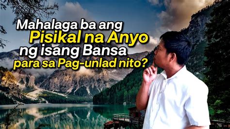 Paano Ilarawan Ang Katangiang Pisikal Ng Pilipinas