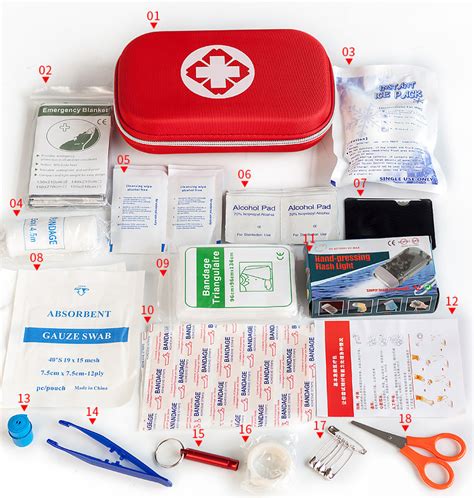 Medical Eva Emergency First Aid Bag Mini First Aid Kit Box Pinxin
