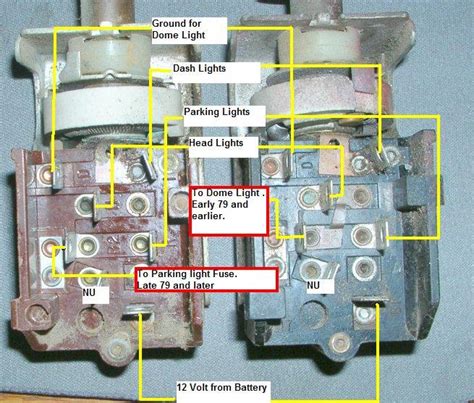 Wiring diagram for 1956 chevrolet bel air. Which fuses for interior lighting? - JeepForum.com