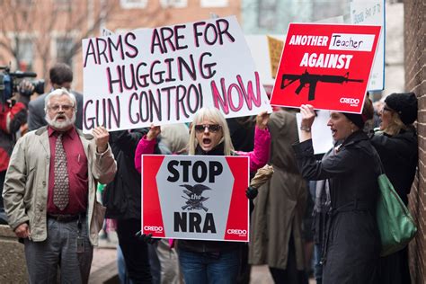 Protesters Target Nras Capitol Hill Office To Call For Gun Control