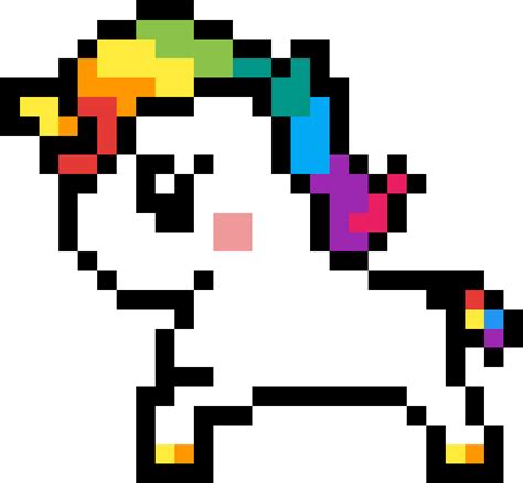 Pixel Dibujos De Unicornios Kawaii Faciles Son Tan Bonitos Que Ni As Y