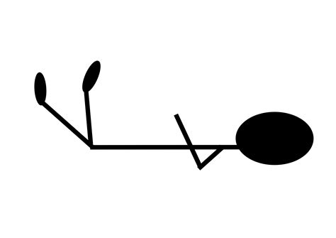 Stick Figure Laying Down Clip Art Library
