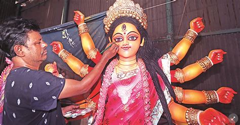 Durga Puja Preparations Going On In Full Swing Hindu Press International