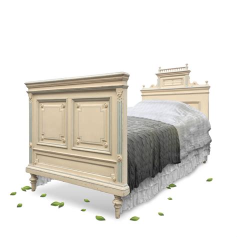 French style bespoke custom made any size rococo bed set any colour shabby chic. Historismus Bett Shabby Chic Betten Bettrahmen ...