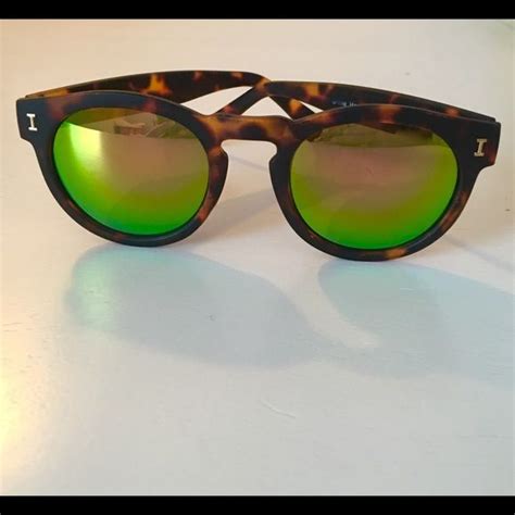 Tortoise Sunglasses Pink And Green Mirror Boutique Tortoise