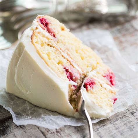 Raspberry Cake With Lemon Buttercream • The Perfect Cake
