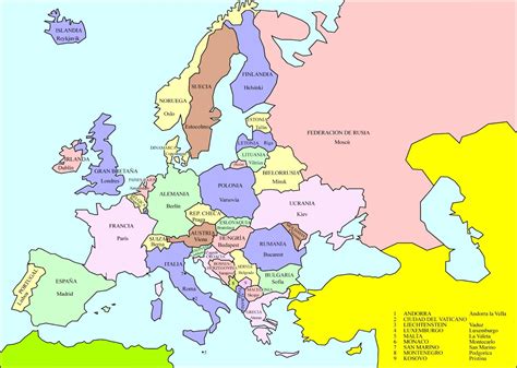 Atlas Geográfico Europa
