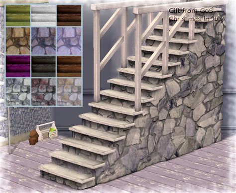 Functional Sims 4 Spiral Staircase Cc