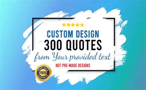 Custom Design 300 Inspirational Image Quotes With Your Logo By Marketio