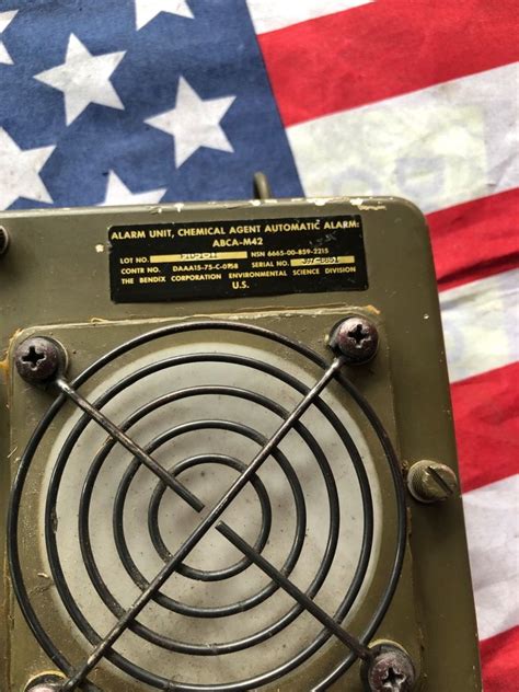 Us Army Chemical Automatic Alarm Unit M42 Original Zustand Humvee In Baden Württemberg