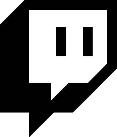 The New Twitch Logo Black Png 2023 Edigital Agency