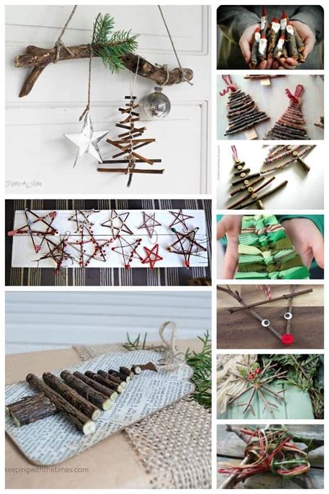 Using a birch vase and berry twigs as the centerpiece, this minimalist table setting spells out winter wonderland without the glitz and glitters. Twig Crafts for Rustic Christmas Decorations for you to Make
