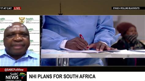 Nhi National Health Insurance Bill Plans For South Africa Forge Ahead