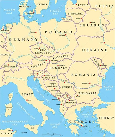 Politicka Mapa Evropy
