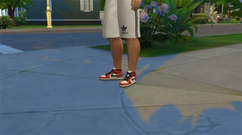 пипало себе си отличен Sims 4 Shoes Men Jordan