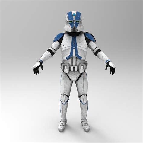 Clone Wars Engineer Clone Trooper 501st Legion Wearable Armor Etsy