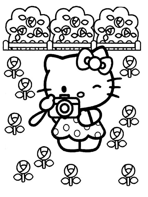 Dibujos hello kitty para colorear. Gratuitos dibujos para colorear - Hello Kitty, descargar e ...