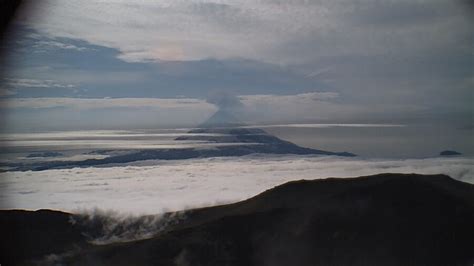 Alaska Volcano Spews Ash Cloud High Enough To Draw Weather Service Warning For Pilots